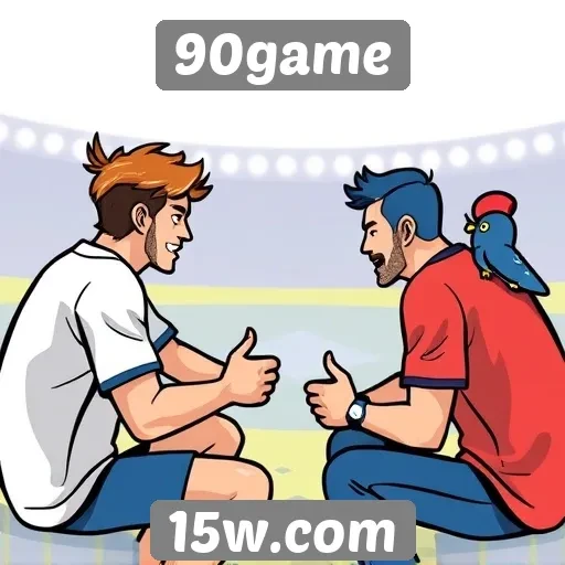 Rede de amigos e interações sociais no 90game